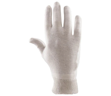 Rękawice bawełniane ze ściągaczem 24cm